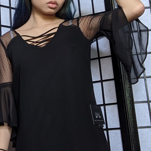 🖤Gothic Black Edgy Dress🖤 - Picture 1 of 5